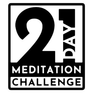 21 Day Meditation Challenge Logo