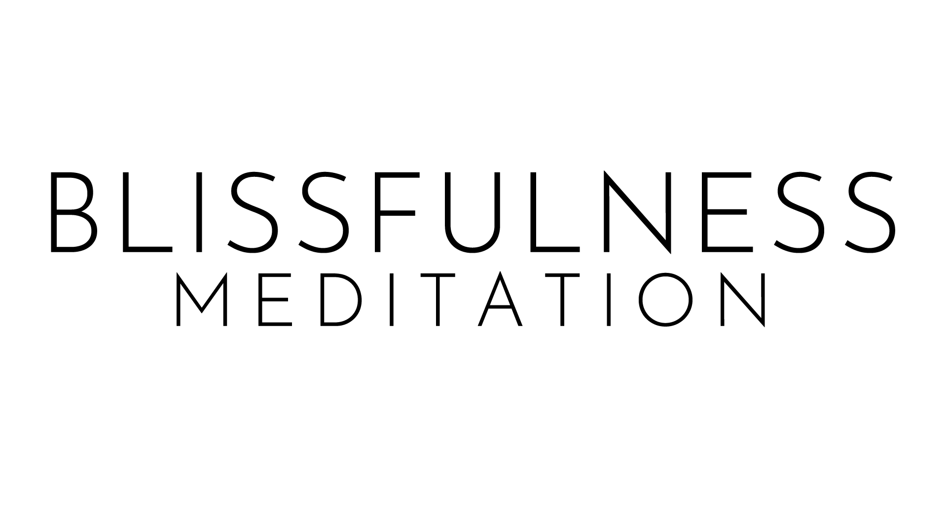 Blissfulness Meditation Logo