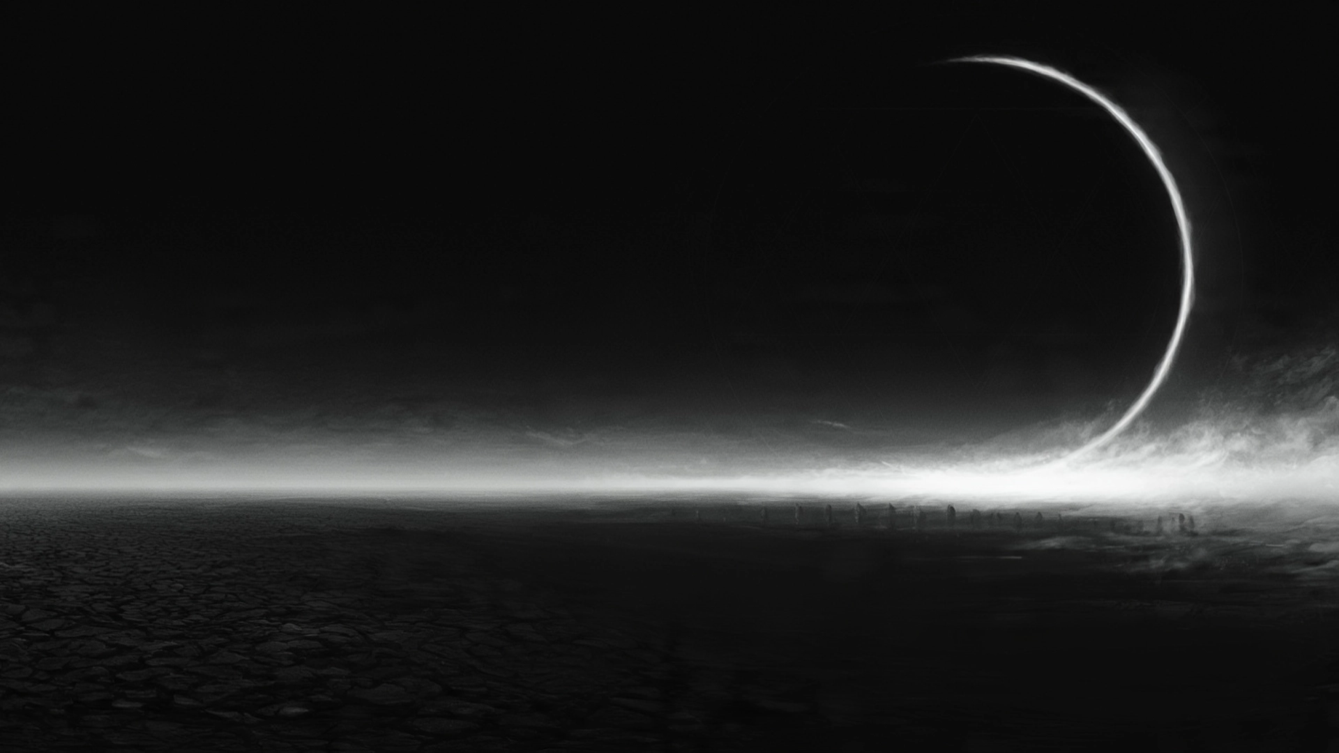 Dark architectural texture for the Vārāhī section